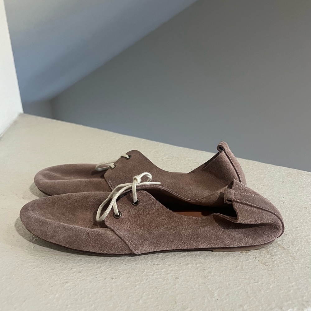 zuzii footwear minimalist barefoot oxfords‎ blush pink womens flats shoes size 6